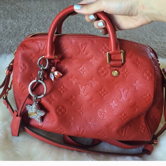 Beautiful red Louis Vuitton speedy 30 - Picture 4 of 13